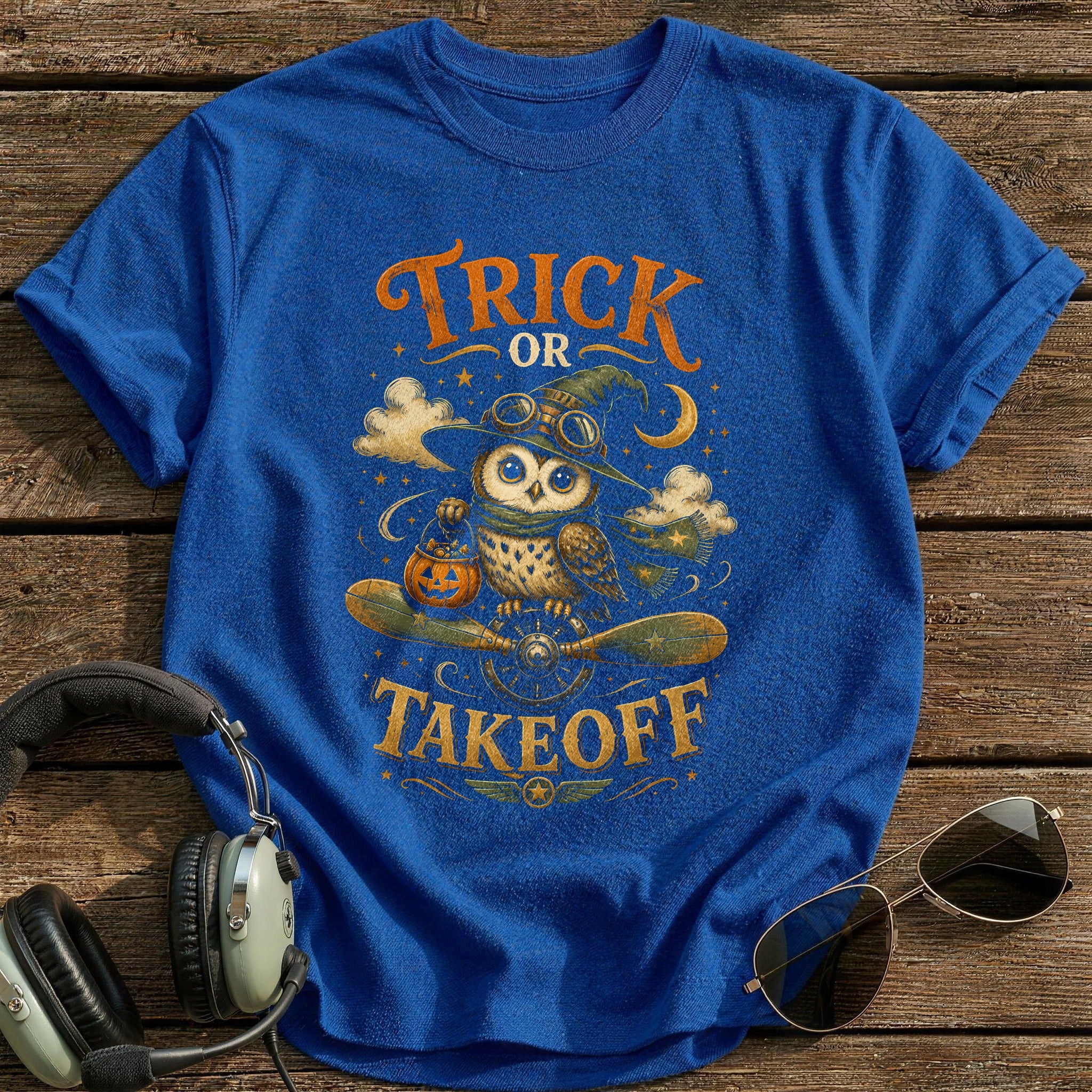 Trick Or Takeoff Owl 83 - Royal