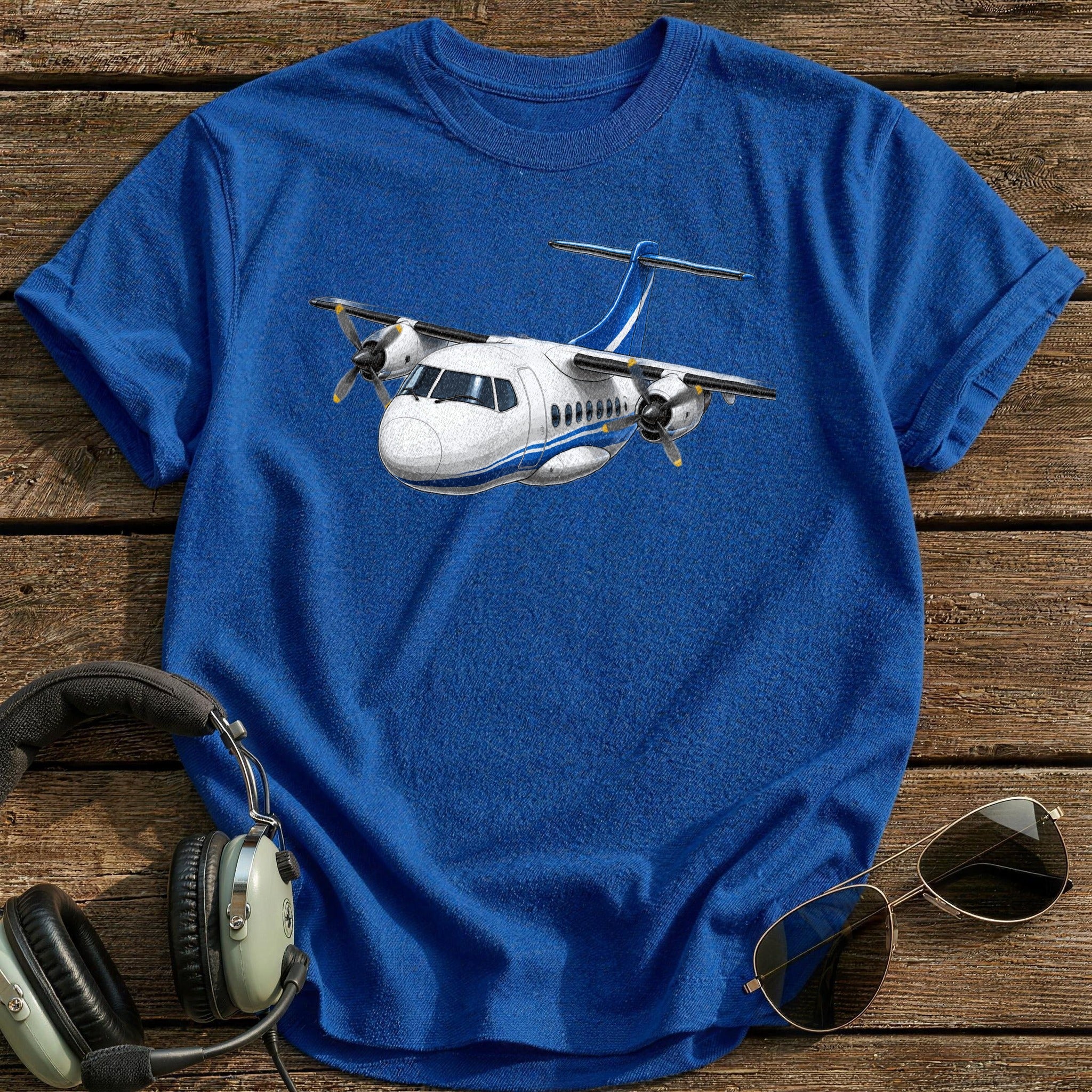 Twin Turboprop Blue - Royal
