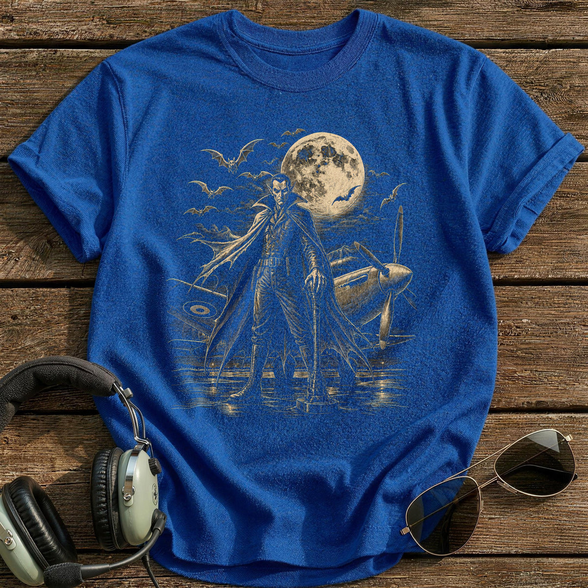 Vampire Scene 81 T-Shirt - Royal