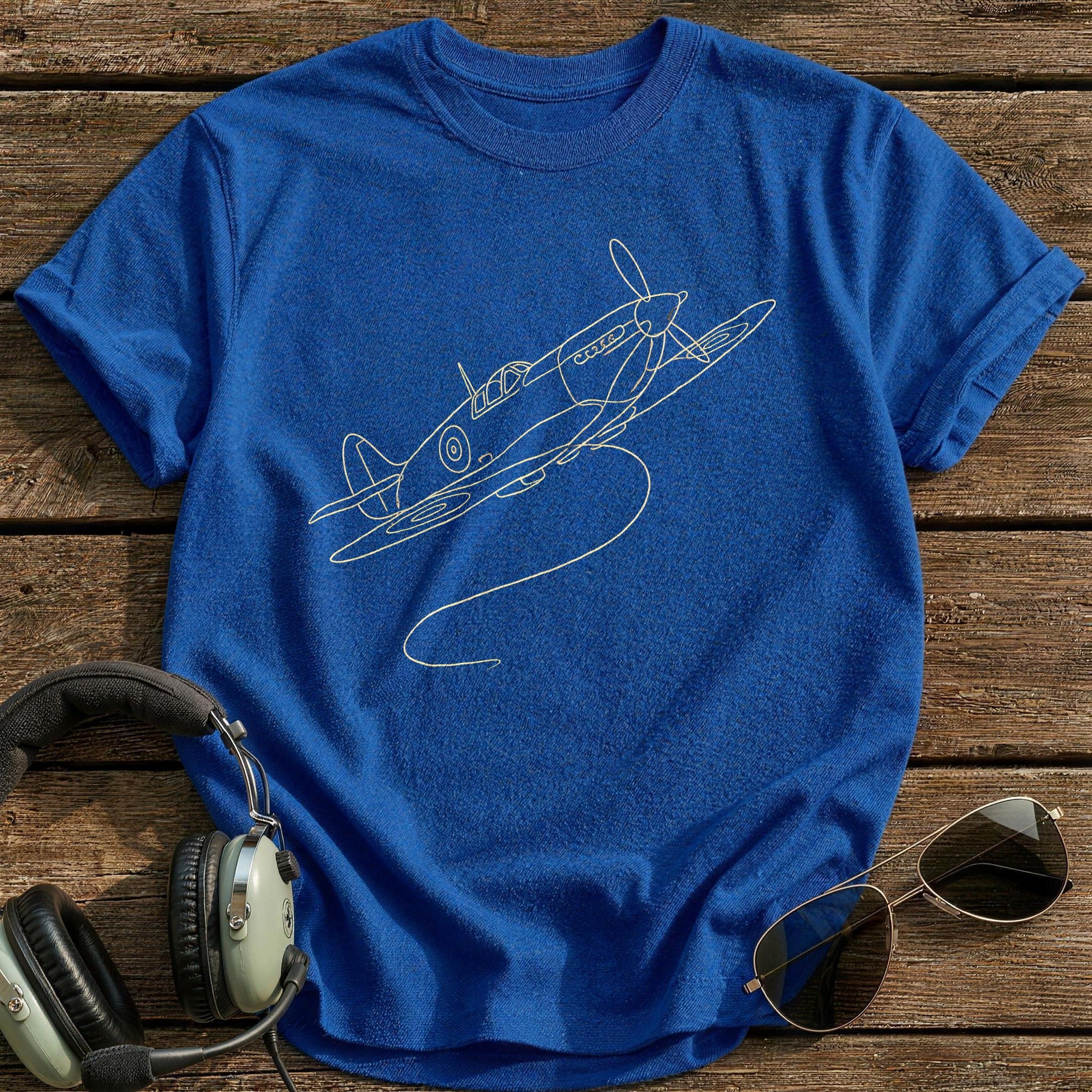 Warbird Climb 39 T-Shirt - Royal