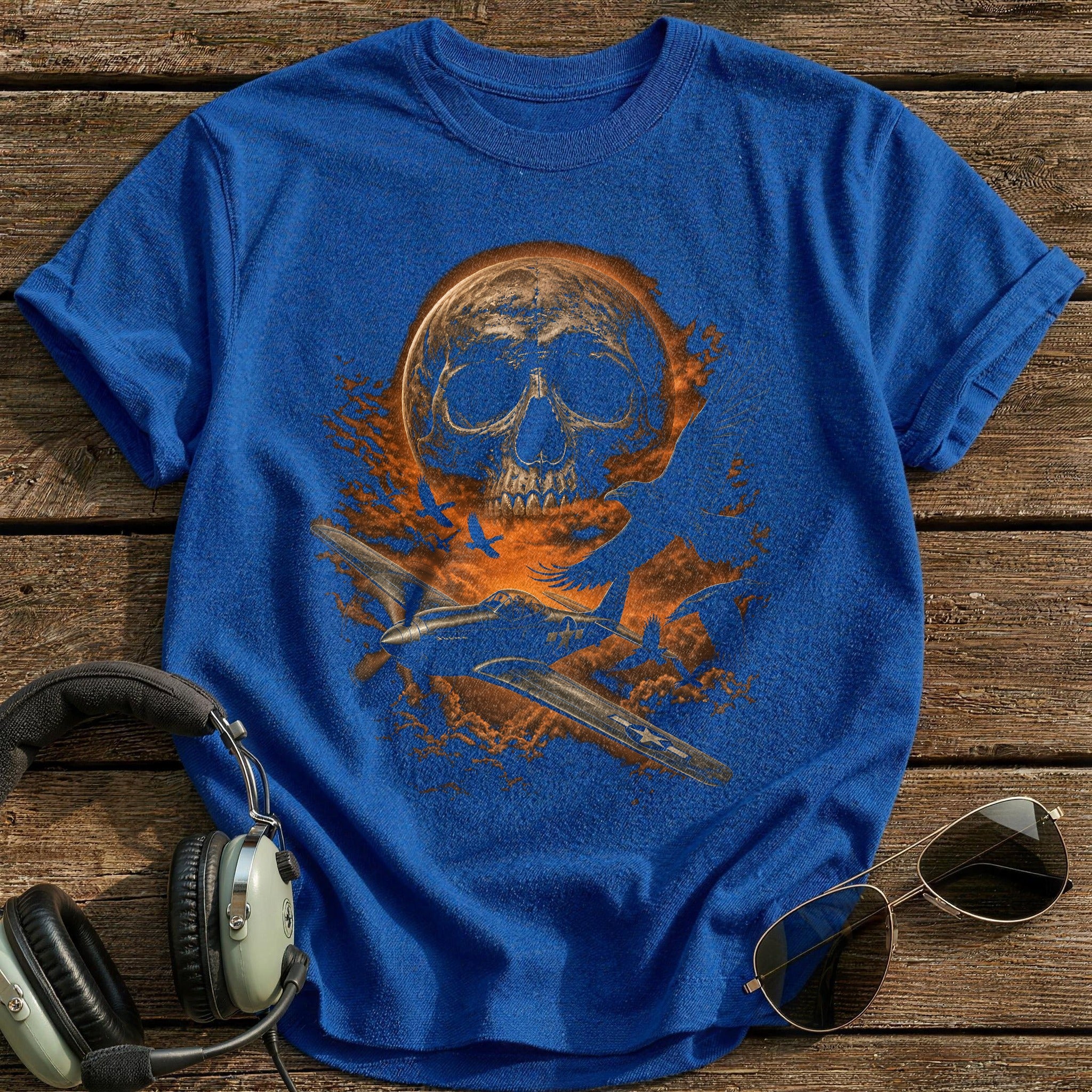 Warbird Skull Moon Crows 72 - Royal