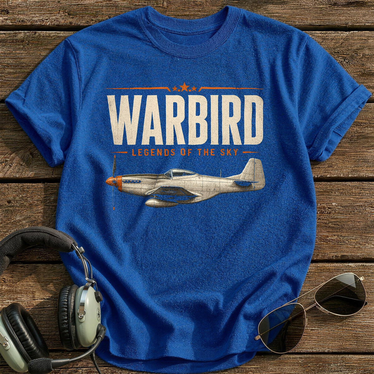 Warbird Tribute 64 T-Shirt - Royal