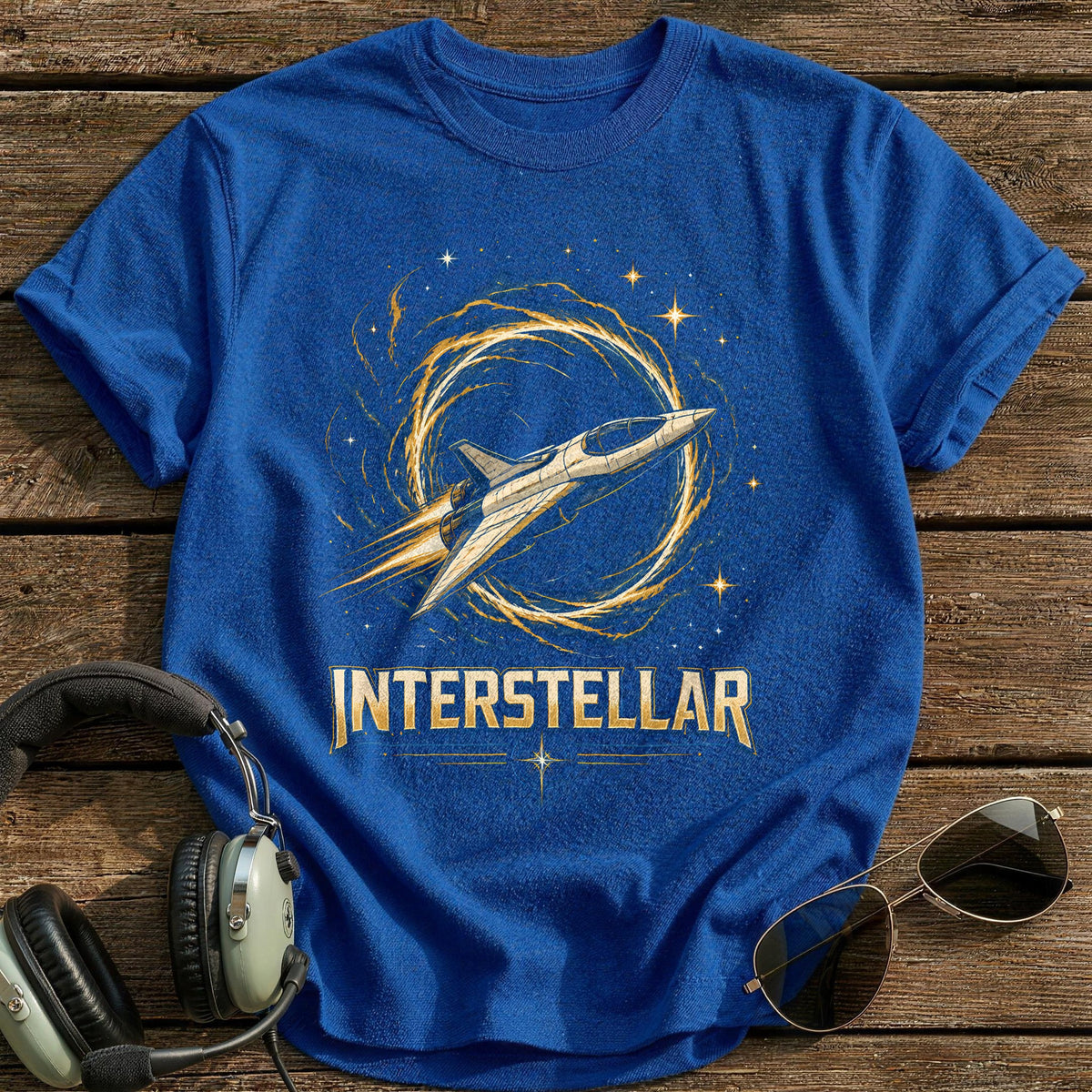Warp Speed Climb T-Shirt - Royal