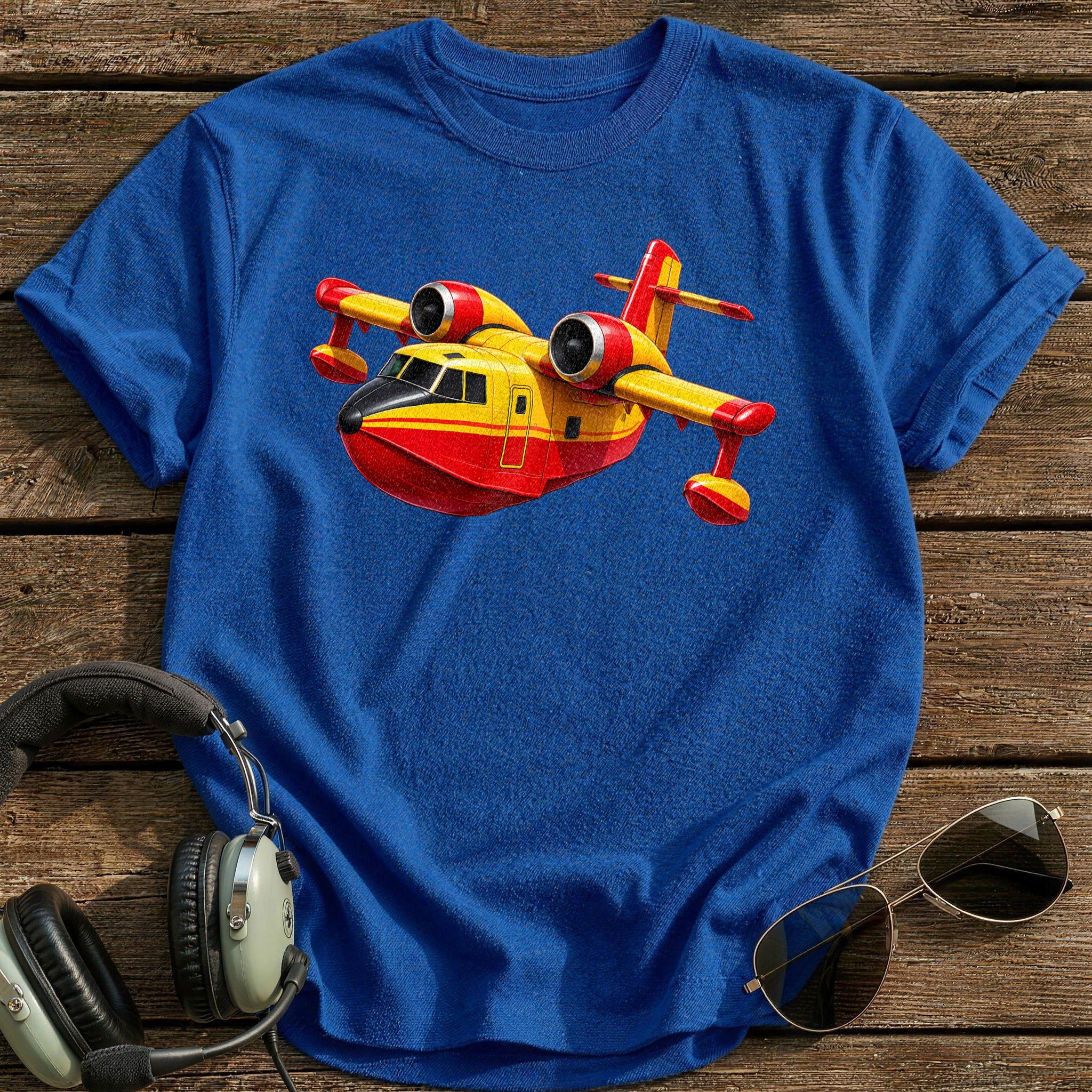 Waterbomber 89 T-Shirt - Royal