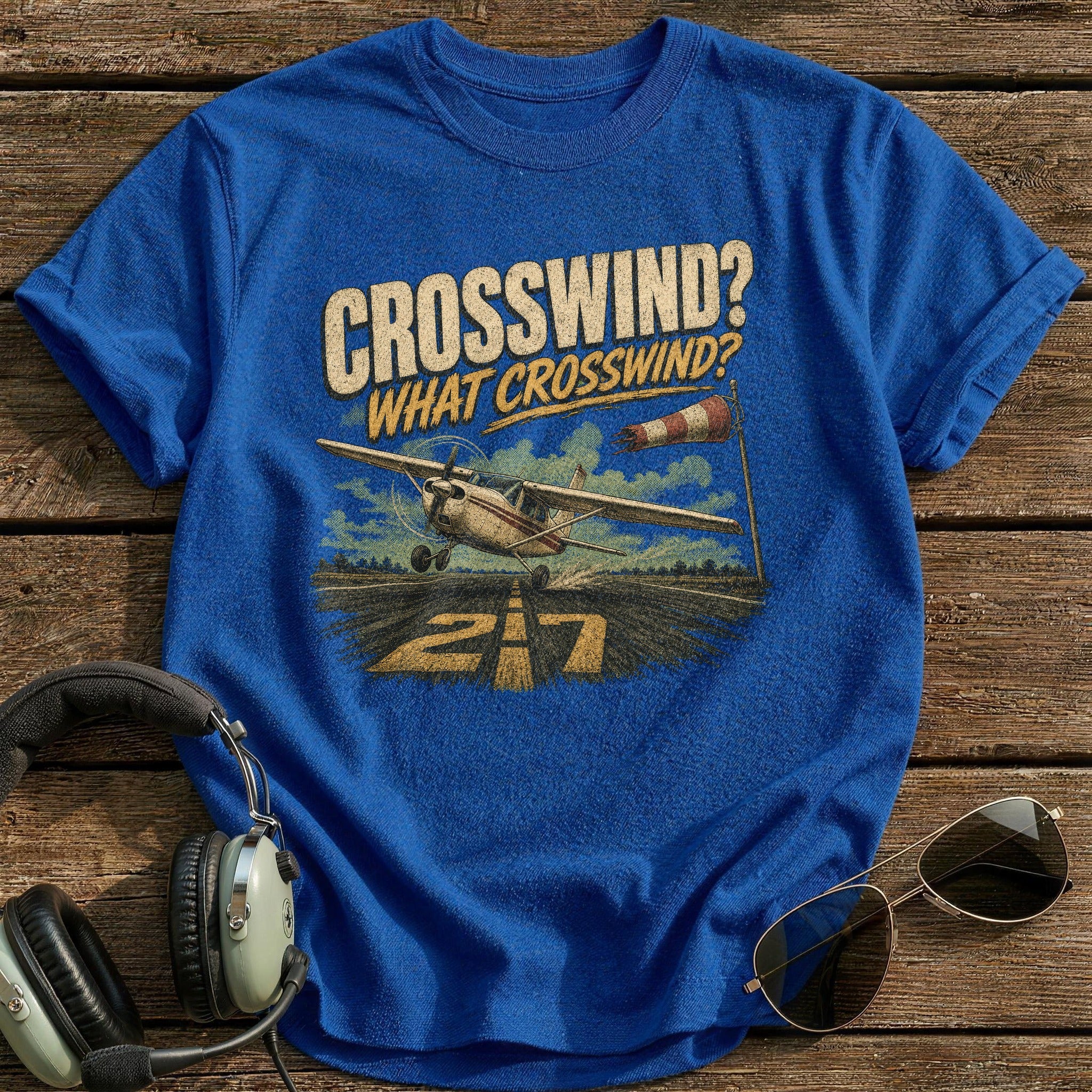 What Crosswind? T-Shirt - Royal