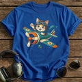 Whiskers & Goggles T-Shirt - Royal