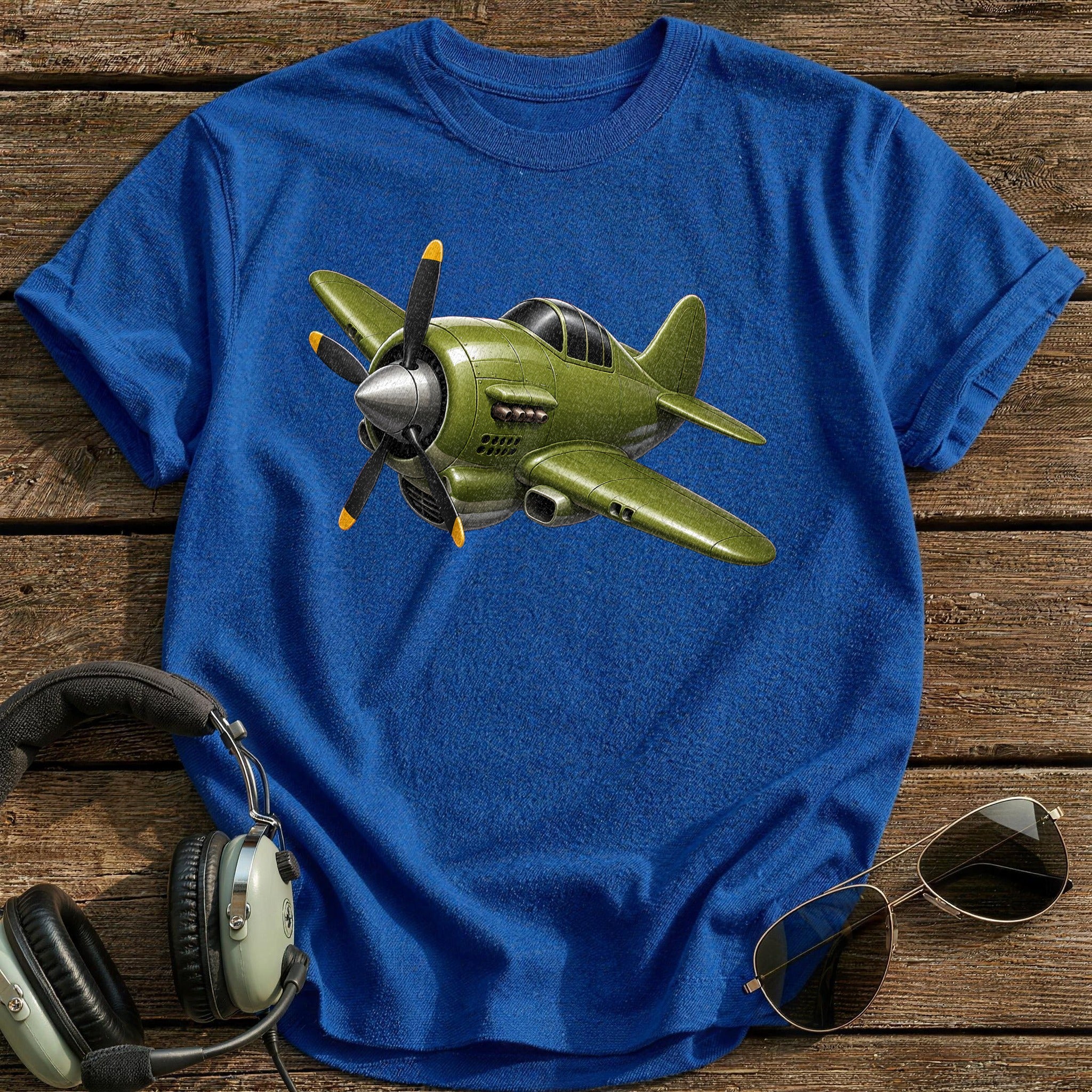 Ww2fighter 72 T-Shirt - Royal