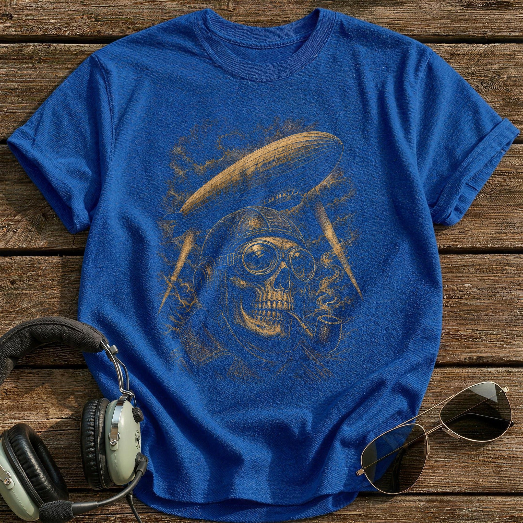Zeppelin Searchlights 99 T-Shirt - Royal