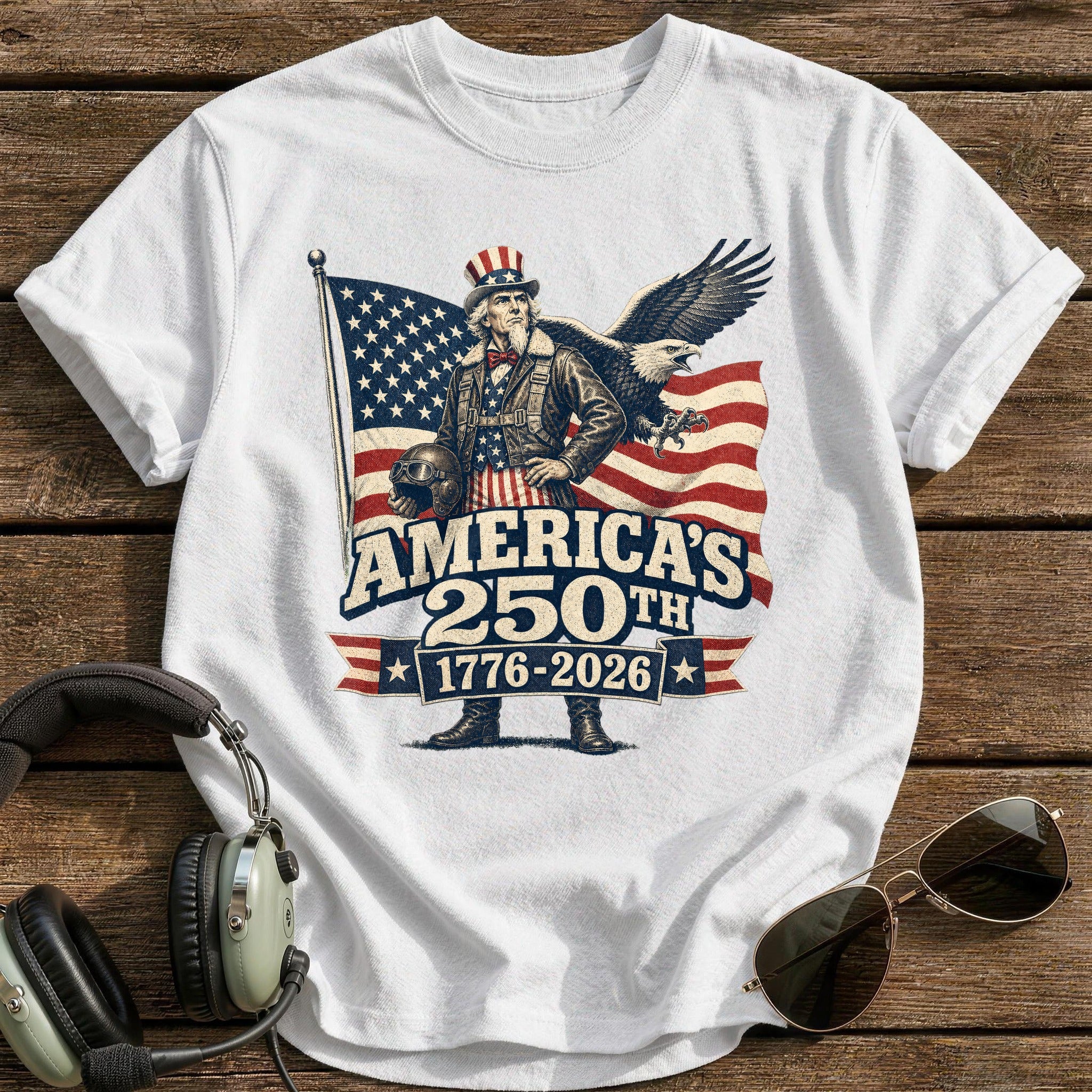 250 Years Flying T-Shirt - White