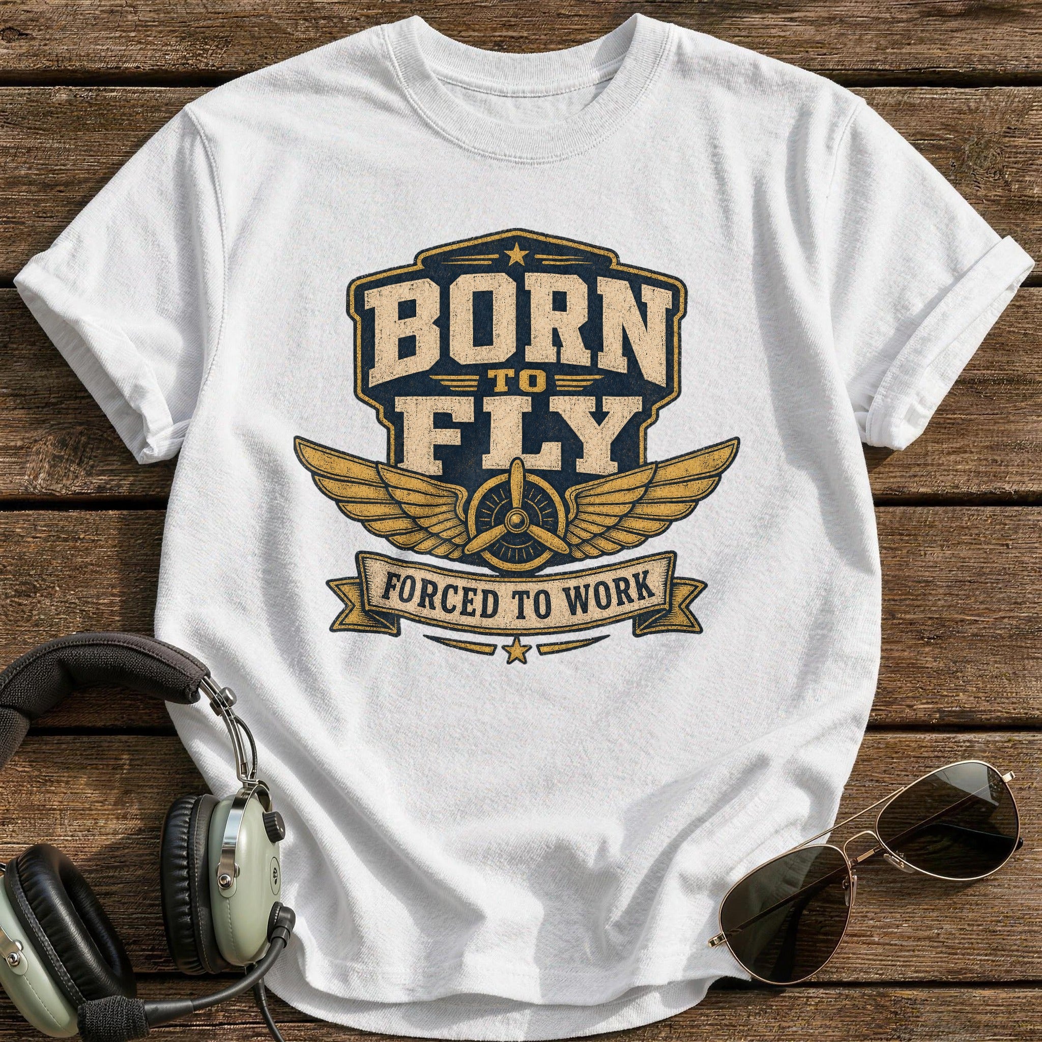 Born to Fly T-Shirt - White