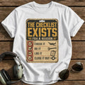 Checklist Protocol T-Shirt - White