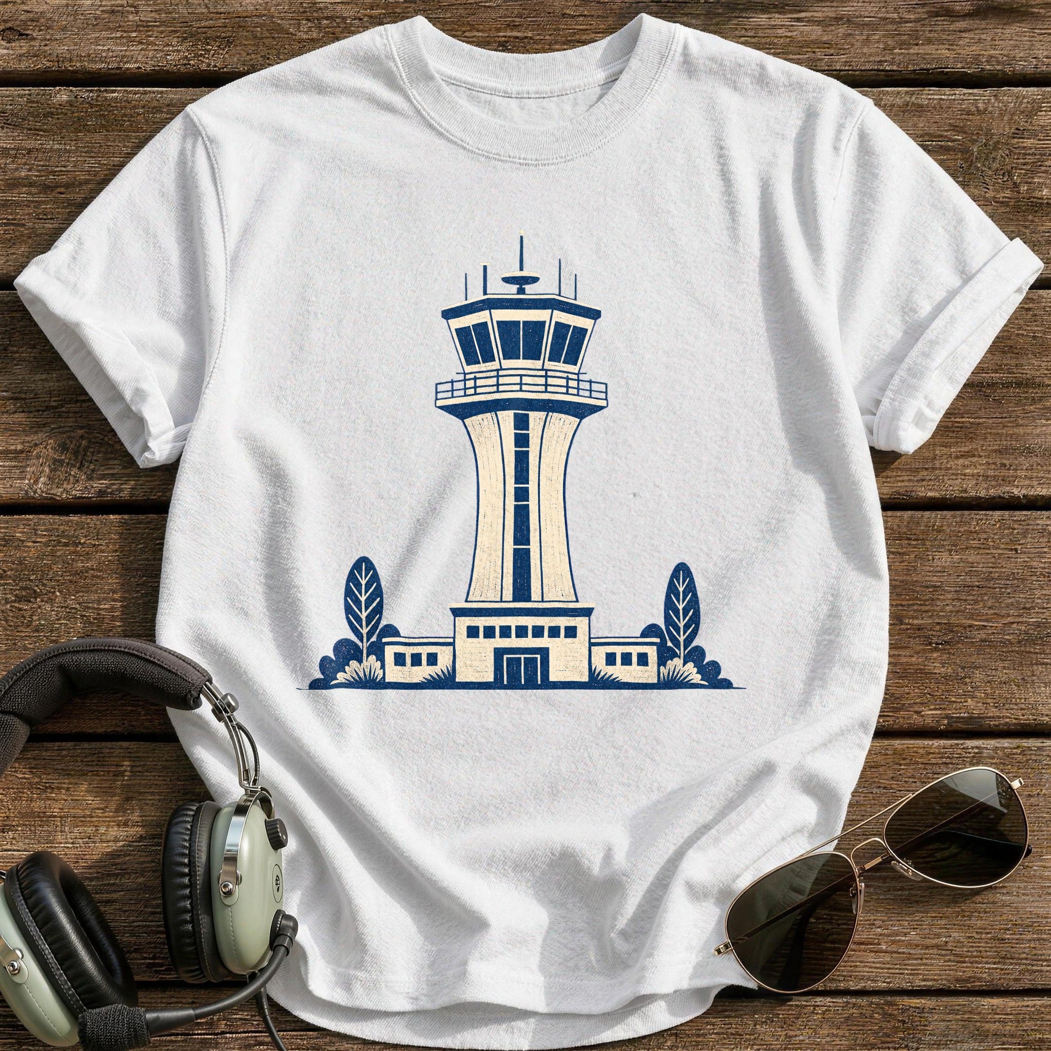 Control Tower T-Shirt - White