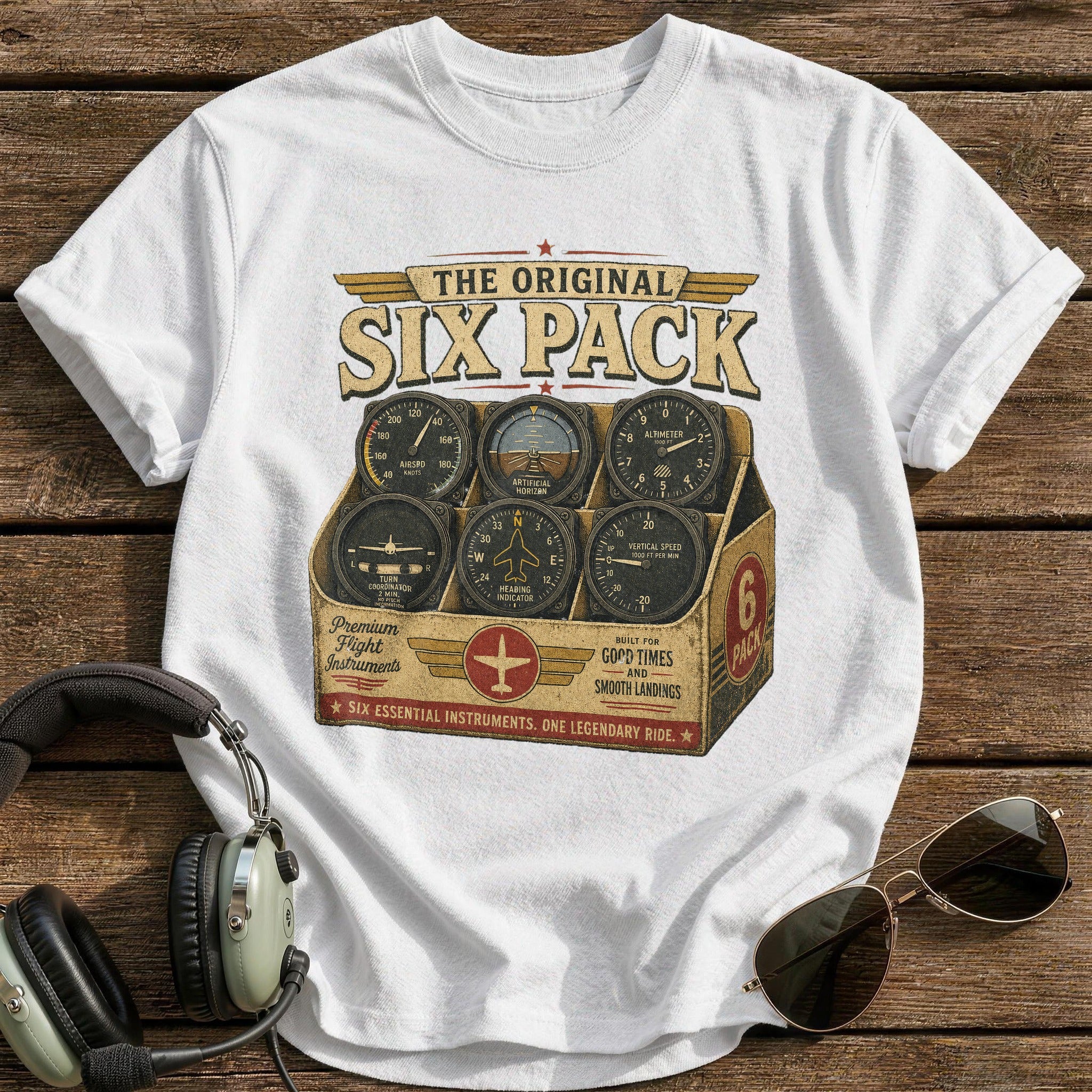 Essential Six T-Shirt - White