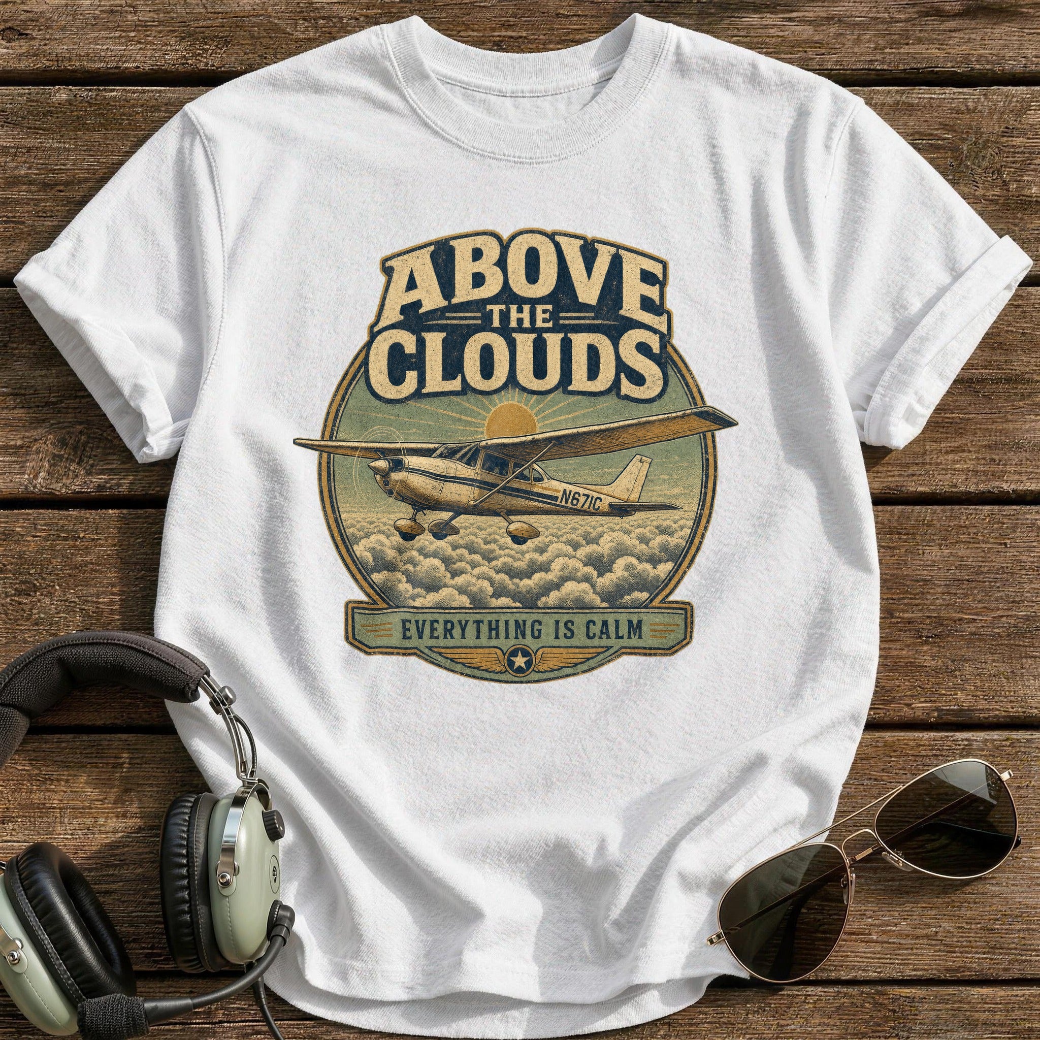 Everything Is Calm T-Shirt - White