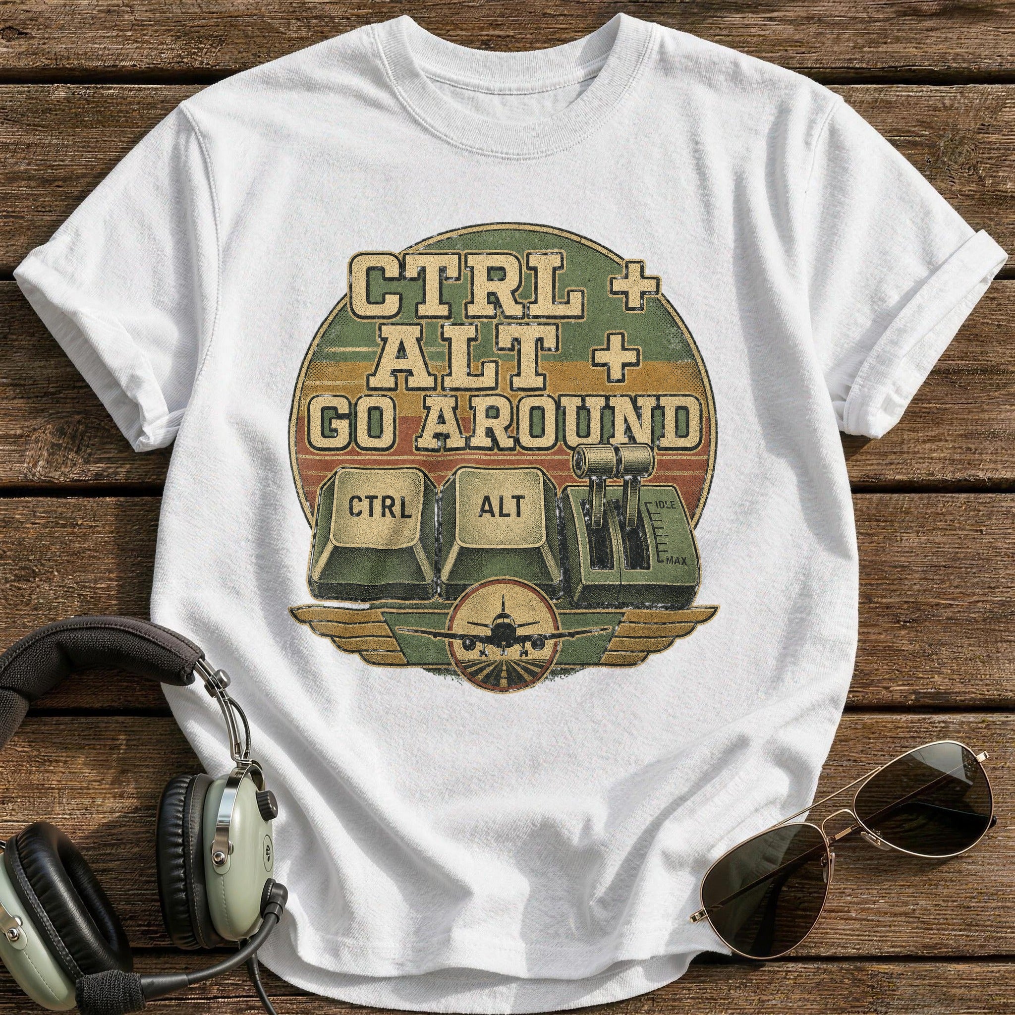 Go Around T-Shirt - White