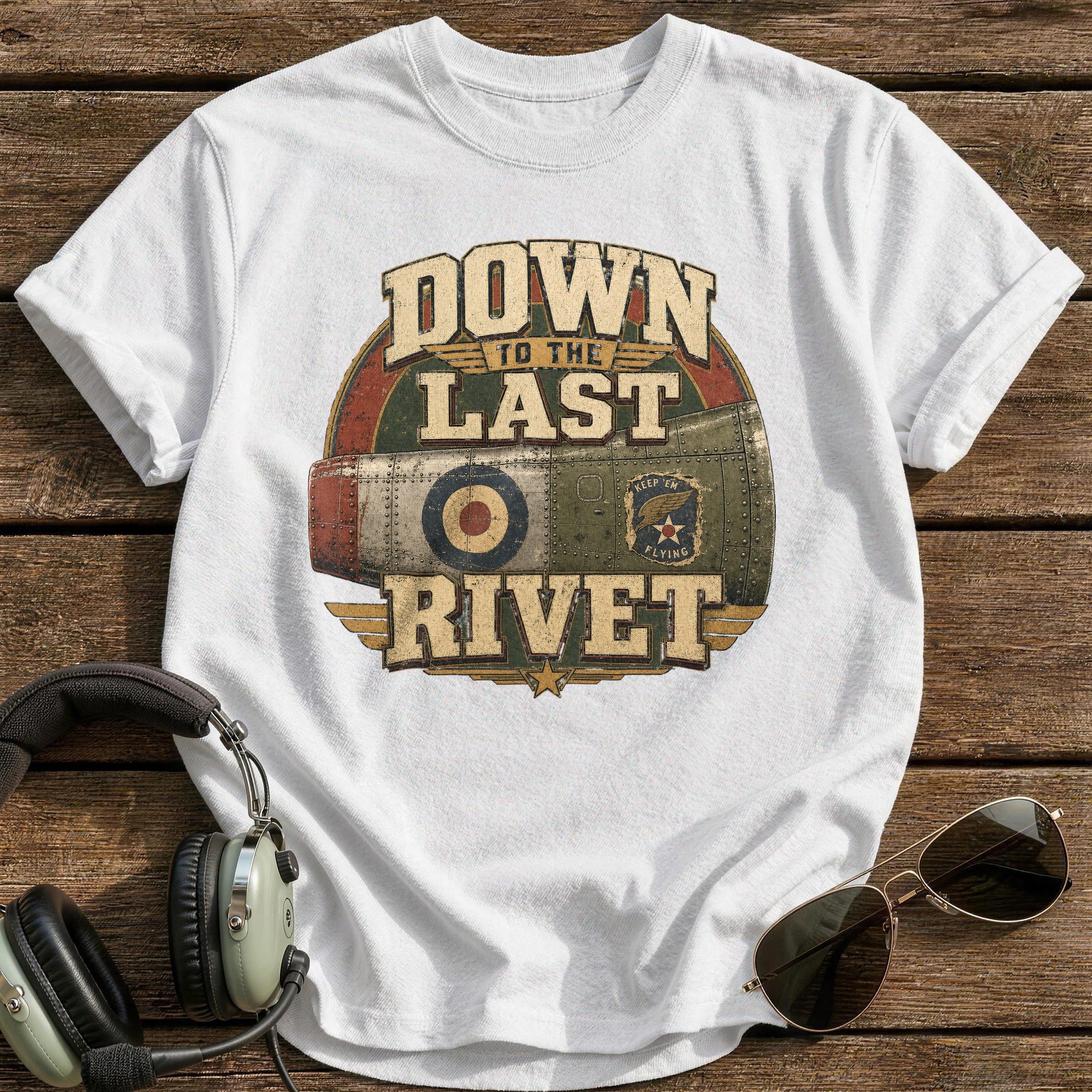 Last Rivet Standing T-Shirt - White