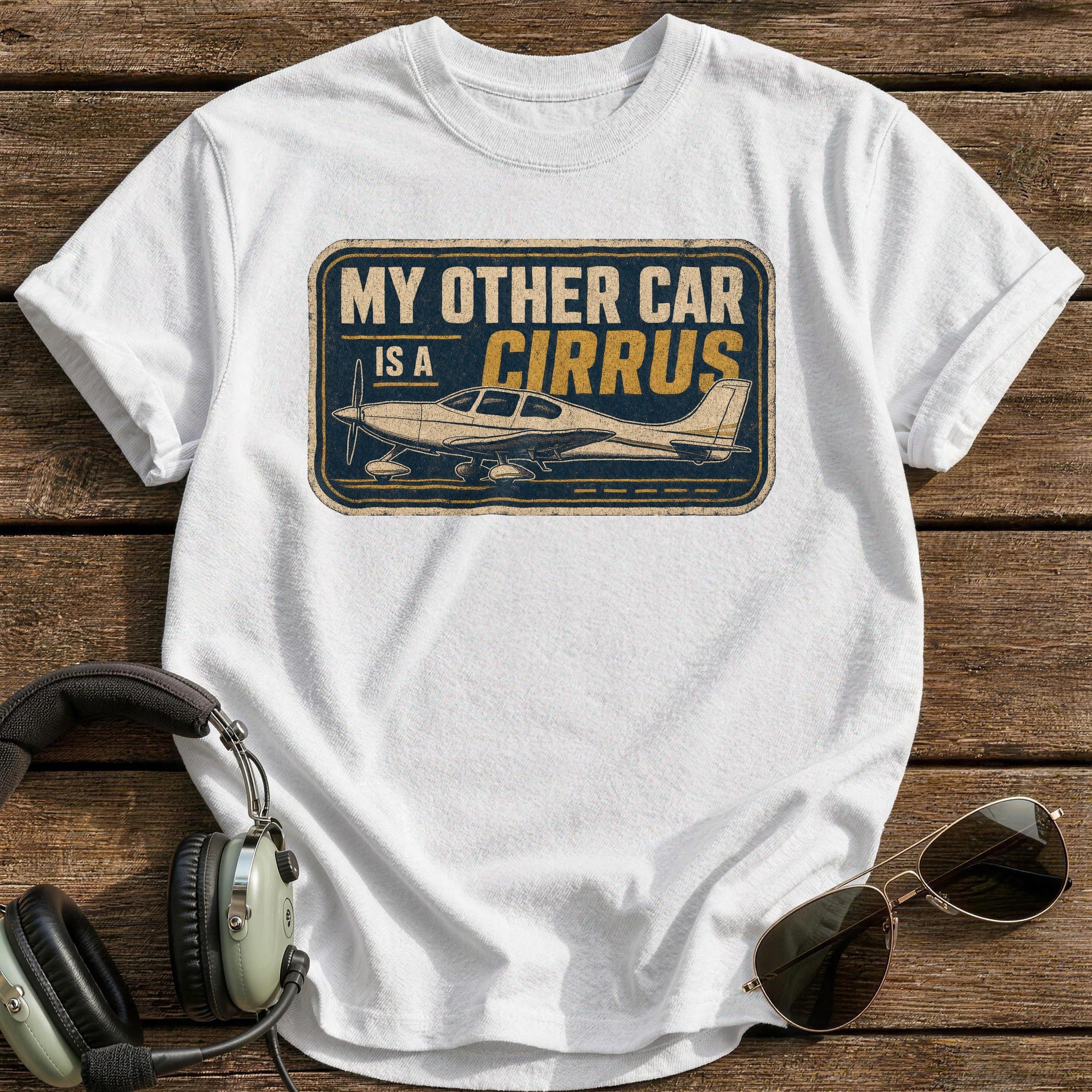 My Other Car Flies T-Shirt - White