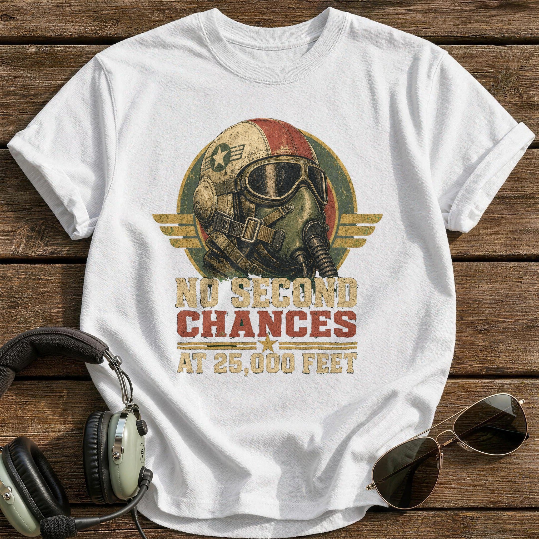 No Second Chances T-Shirt - White