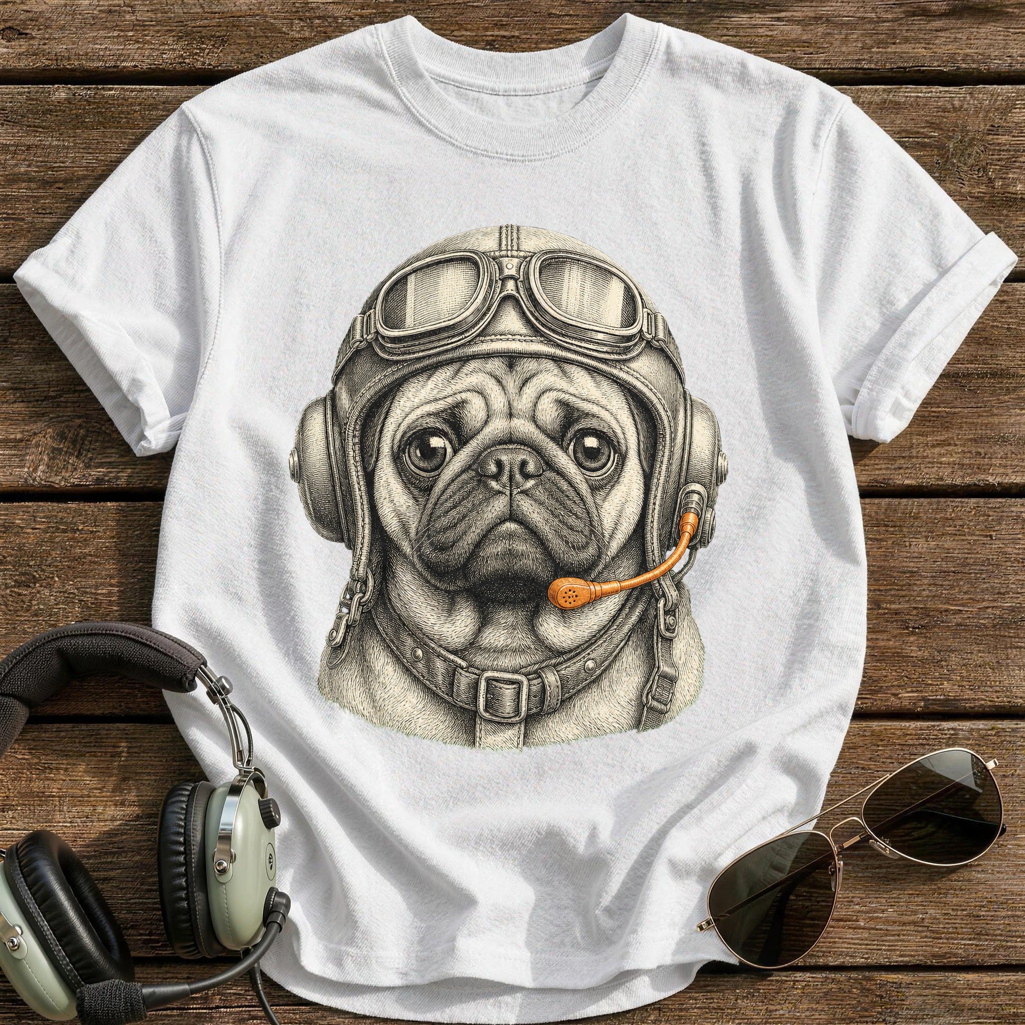 Pilot's Best Friend T-Shirt - White