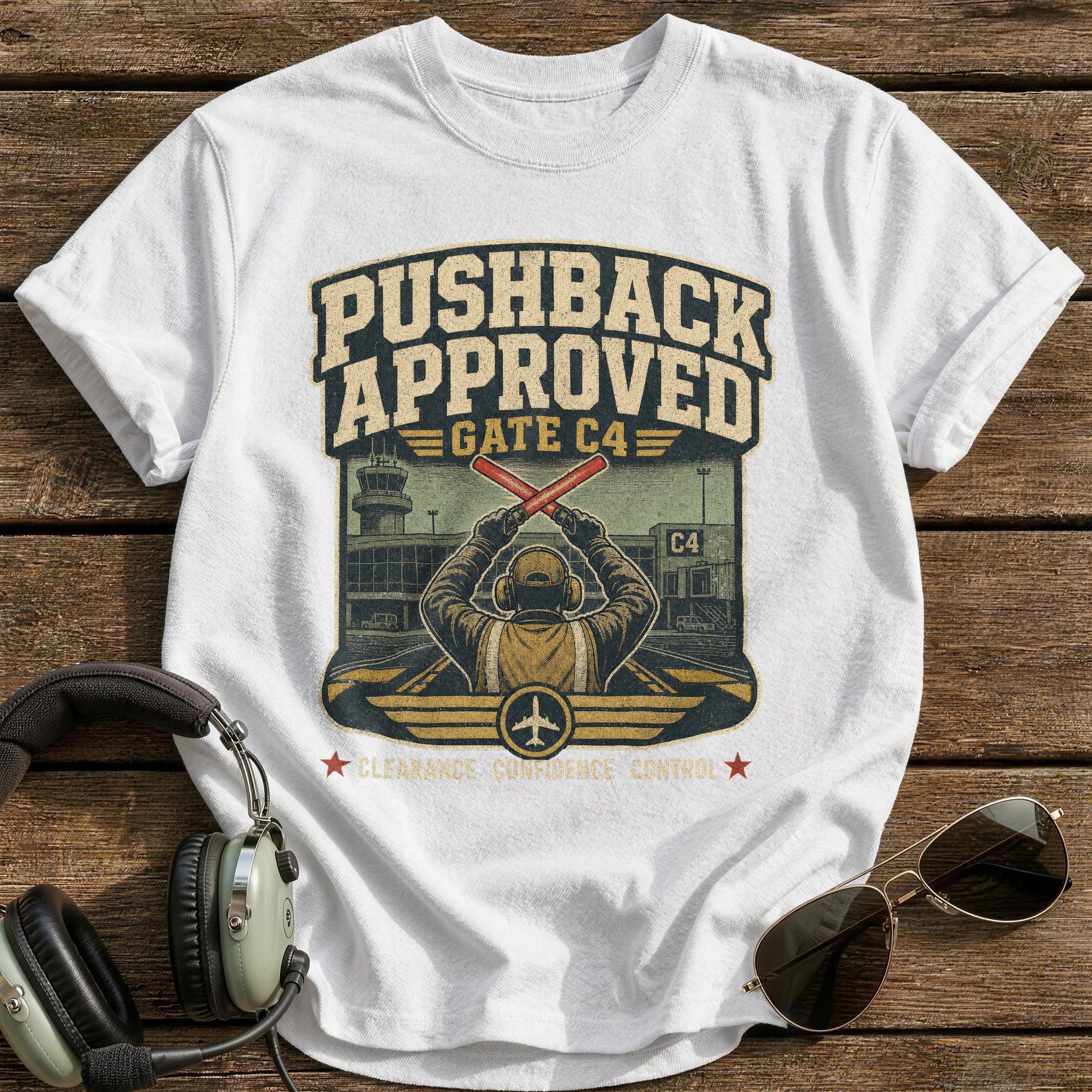Pushback Approved T-Shirt - White