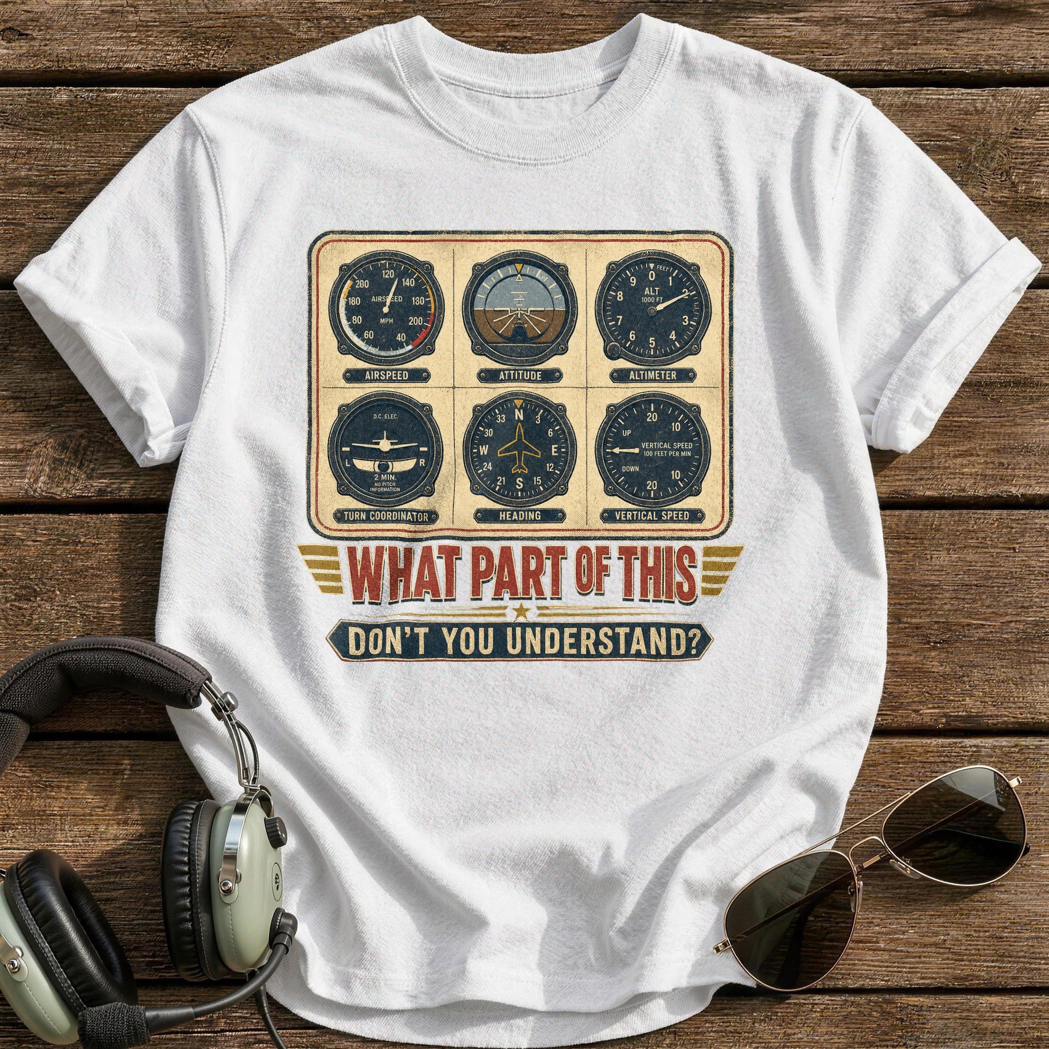 Read the Gauges T-Shirt - White