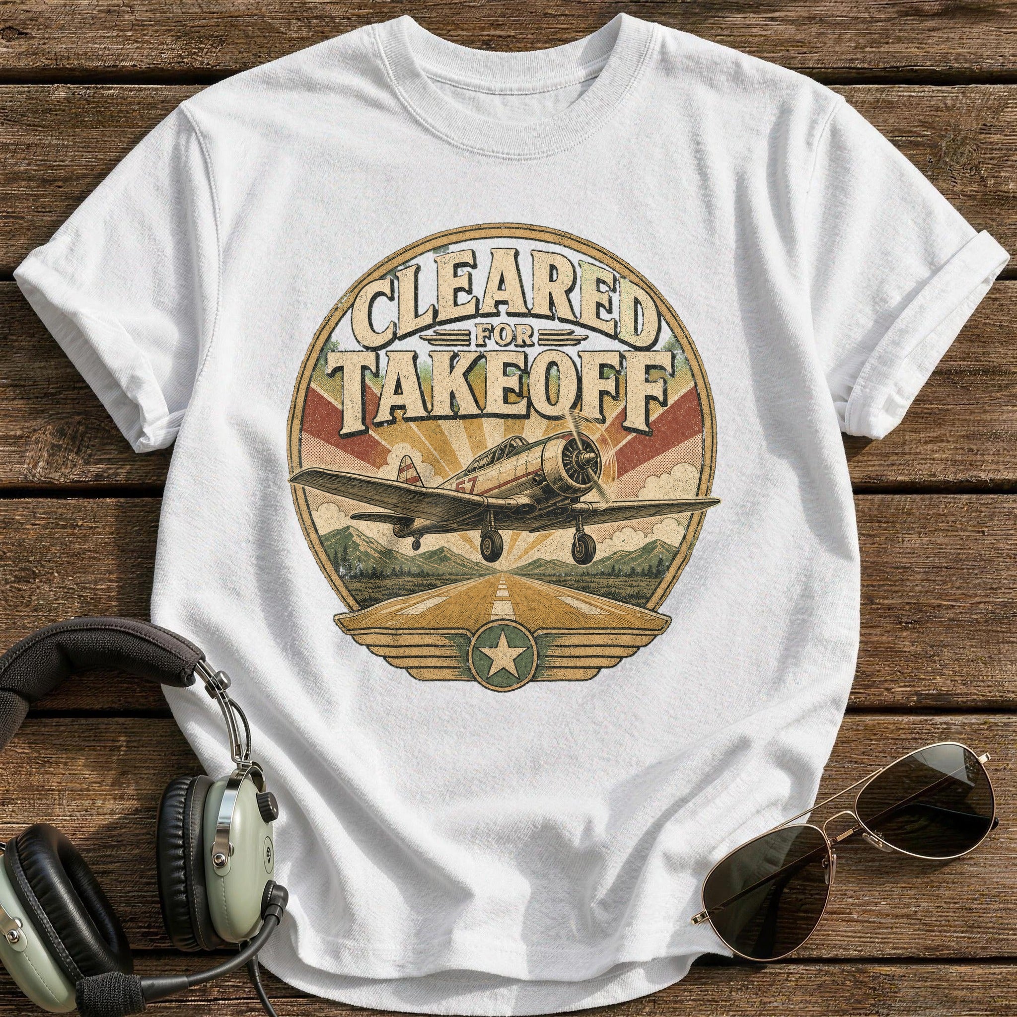 Runway Clear T-Shirt - White