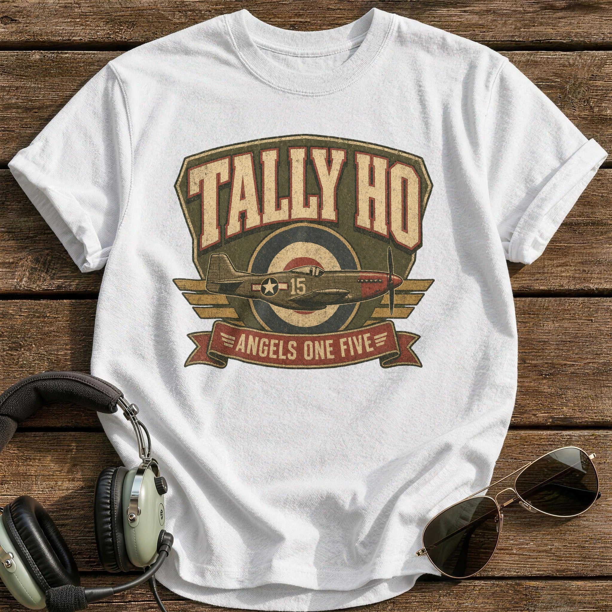 Tally Ho T-Shirt - White