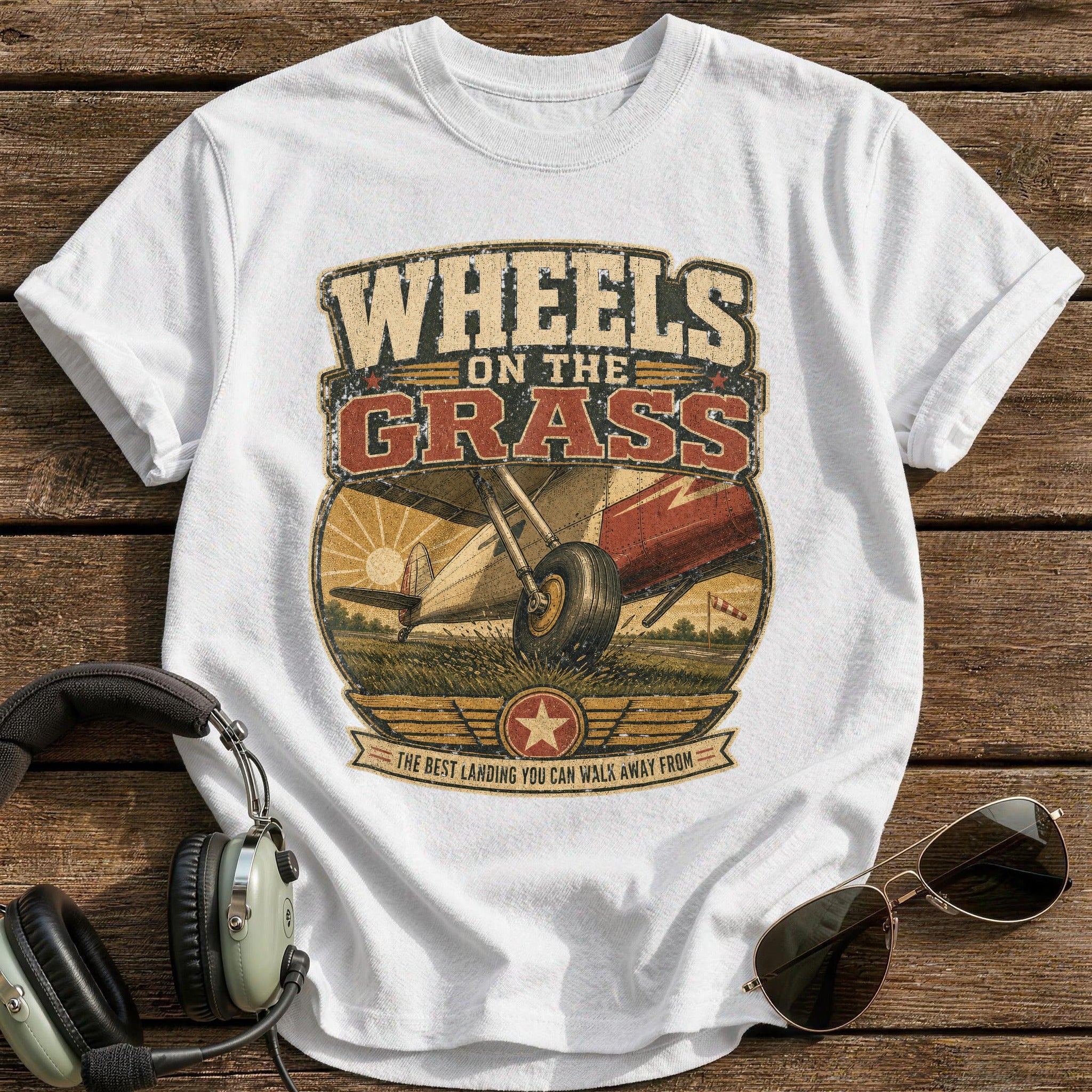 Walking Away Fine T-Shirt - White