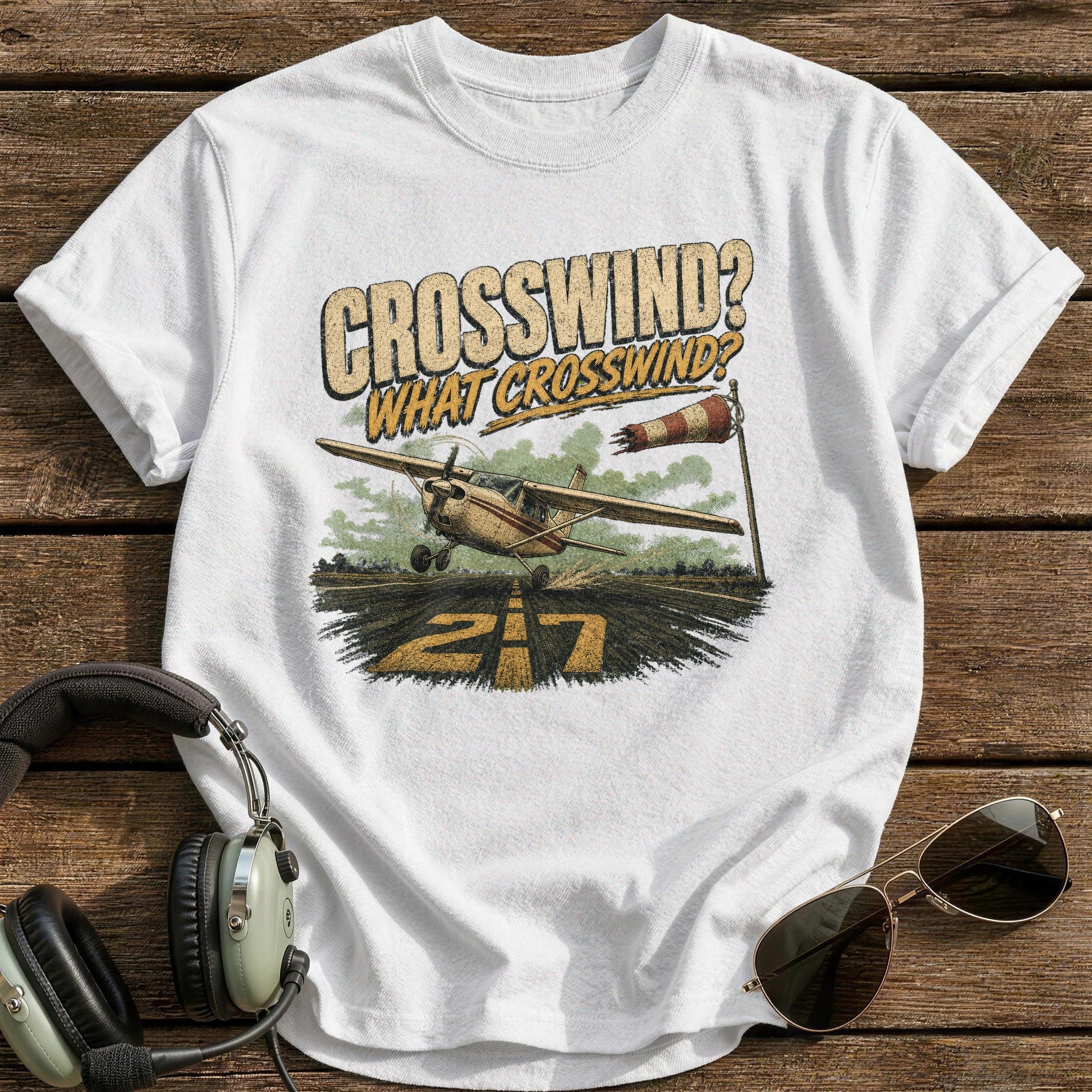 What Crosswind? T-Shirt - White