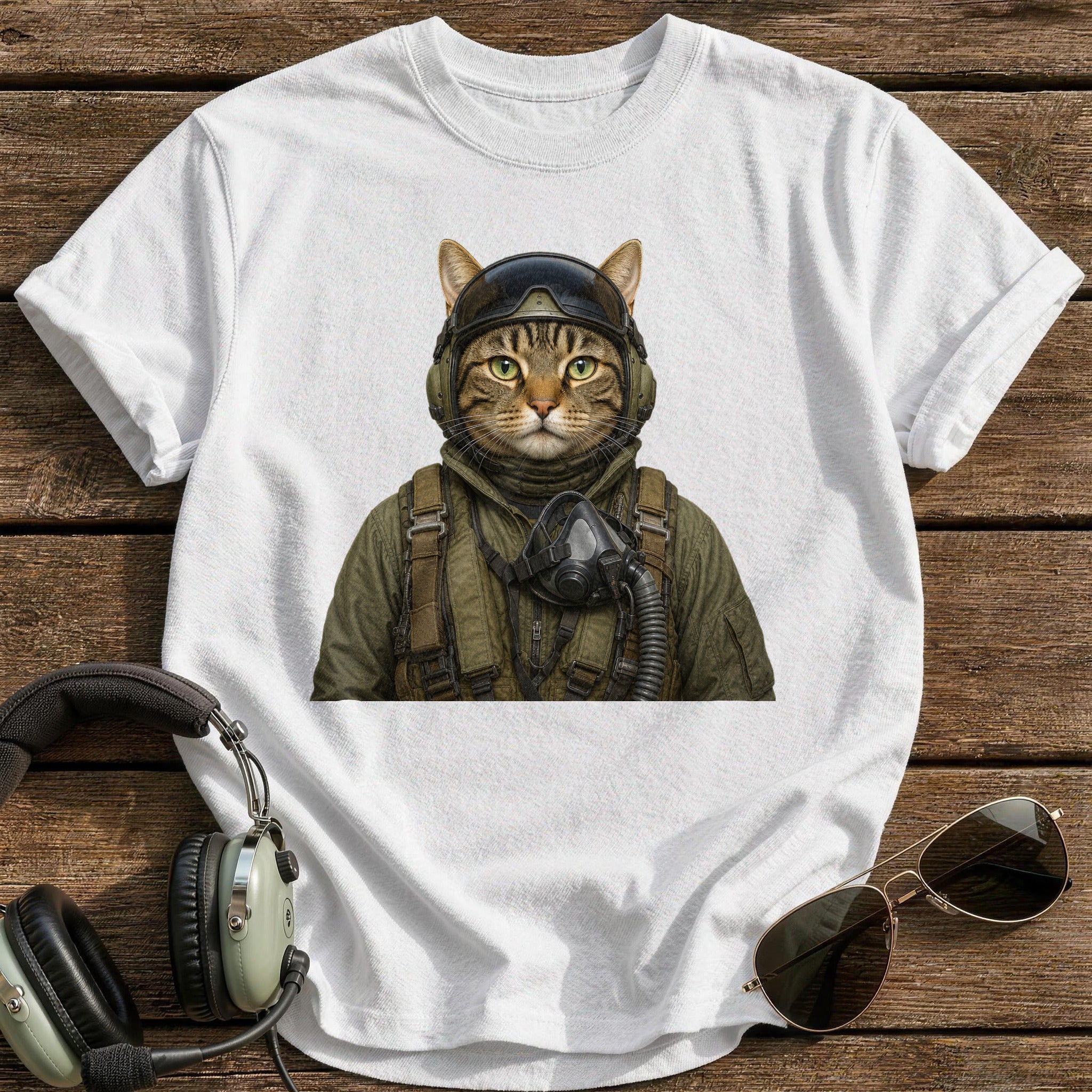 Whiskers & Wings T-Shirt - White